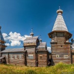 Unique architectural ensemble of Pochozersky church